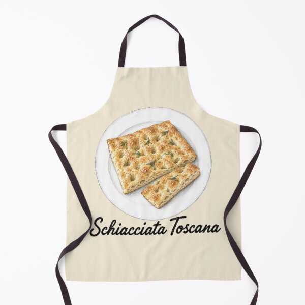 Item preview, Schiacciata Toscana – Tuscan Cuisine Illustration designed and sold by JOANNASKAH.
