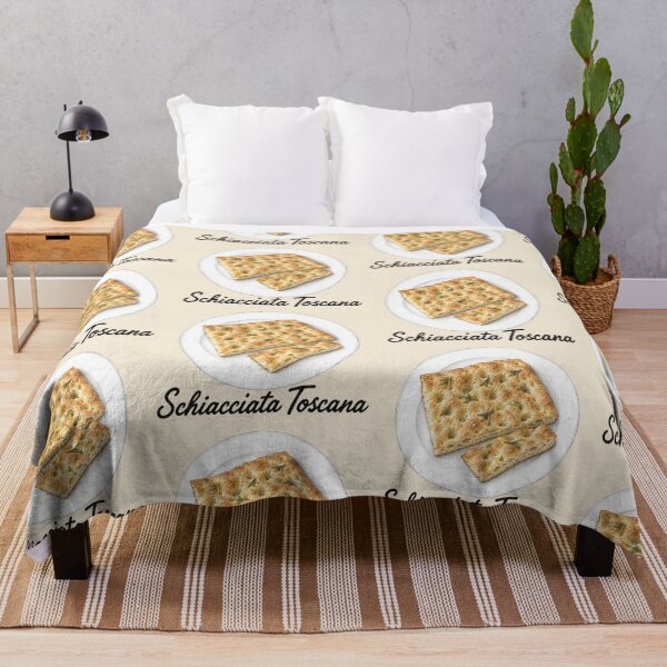 Item preview, Schiacciata Toscana – Tuscan Cuisine Illustration designed and sold by JOANNASKAH.