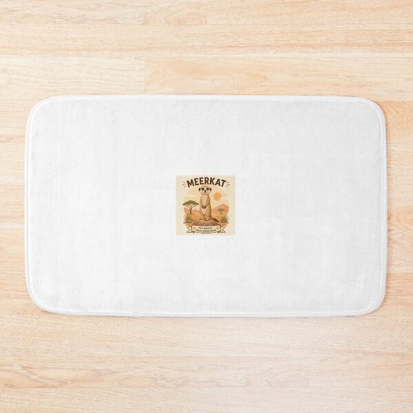 Item preview, Meerkat Safari Wildlife Fun Fact designed and sold by Mugged & Inspired.