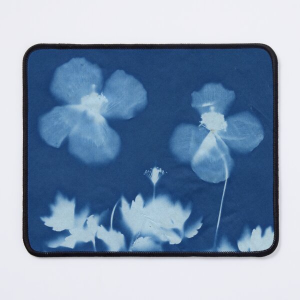 Item preview, Dry Cyanotype Welsh Poppies designed and sold by LymphomaLass.