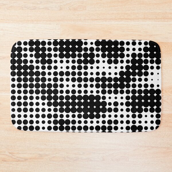 Item preview, Dots dots sixties design pattern grid illusion 2 designed and sold by Luzi Illustrella.