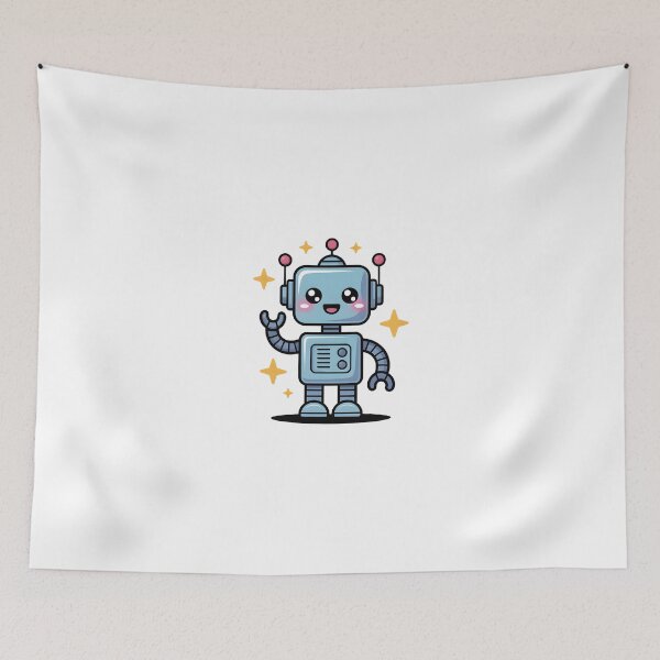 Item preview, Tiny Robot Full Of Sunshine designed and sold by AbanoubStore.