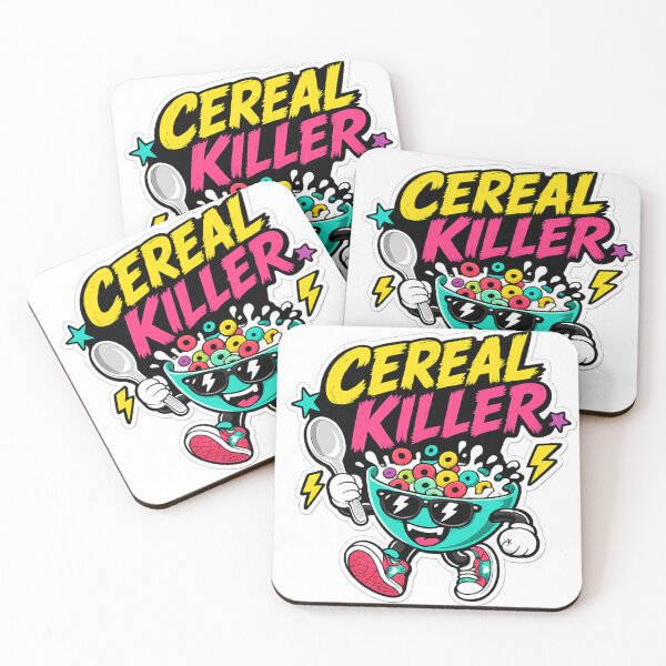 Item preview, Cereal Killer | Funny Breakfast Mascot Streetwear Design designed and sold by Snackwave Ninety.