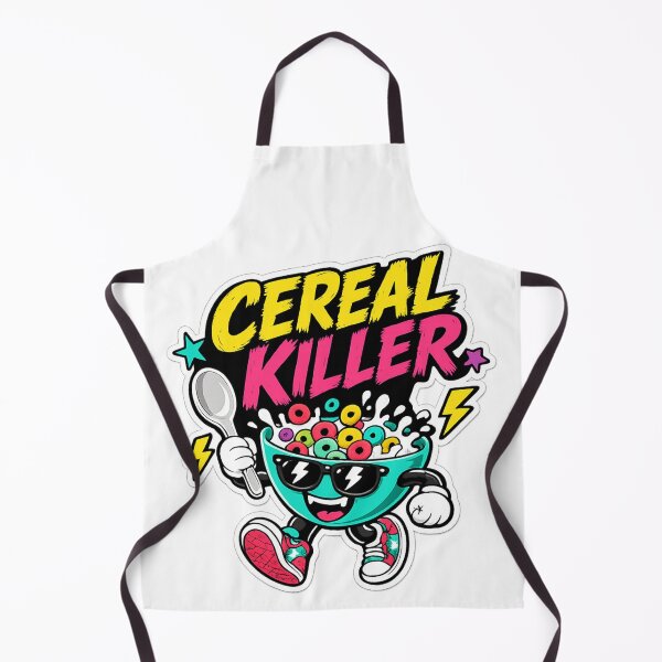 Item preview, Cereal Killer | Funny Breakfast Mascot Streetwear Design designed and sold by Snackwave Ninety.