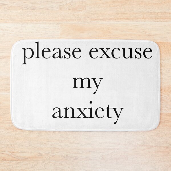 Item preview, Please Excuse My Panic Disorder// Dark Humor Joke // Panic Attacks designed and sold by Sunny-Side-Up-.