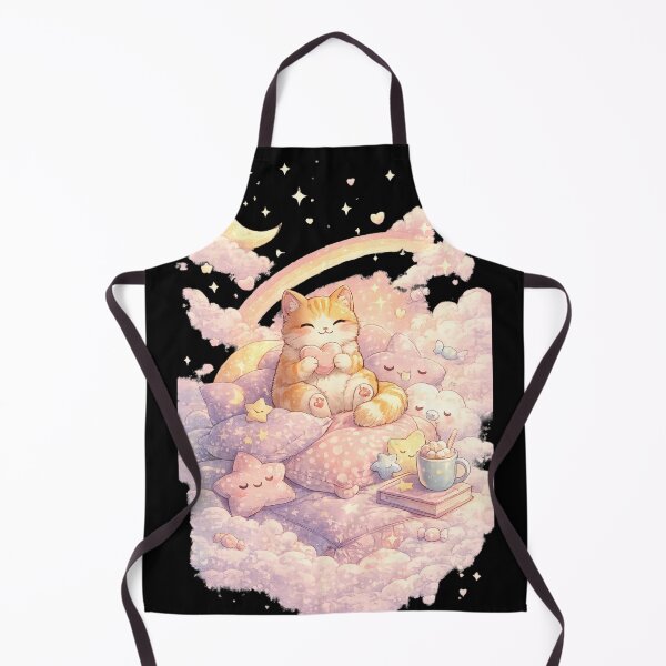 Item preview, Dreamy Moonlight Kitty designed and sold by funny things random.