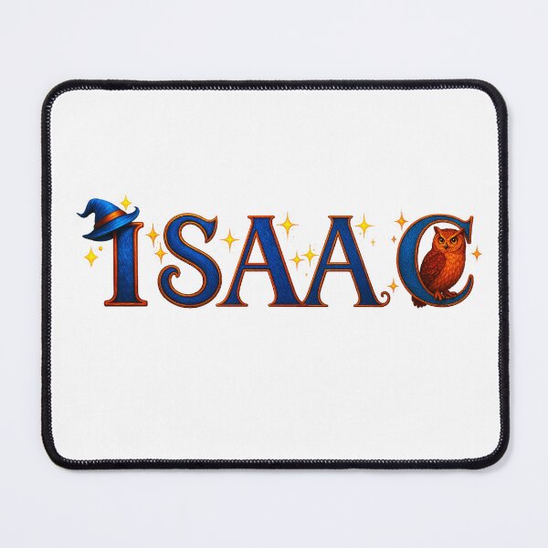 Item preview, SPELLBOUND NAMES COLLECTION – ✨ ISAAC ✨ – STORYBOOK SPELLCASTER DREAMS designed and sold by WheelieGdArt.