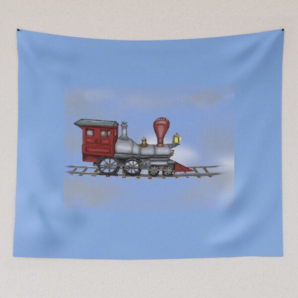 Item preview, Train Old Steam Engine designed and sold by CheranY.