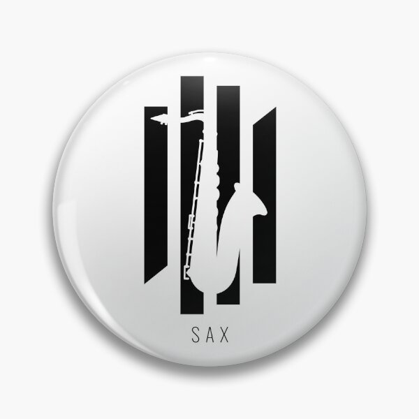 Item preview, Minimalist SAX Silhouette Design designed and sold by AnnSign.