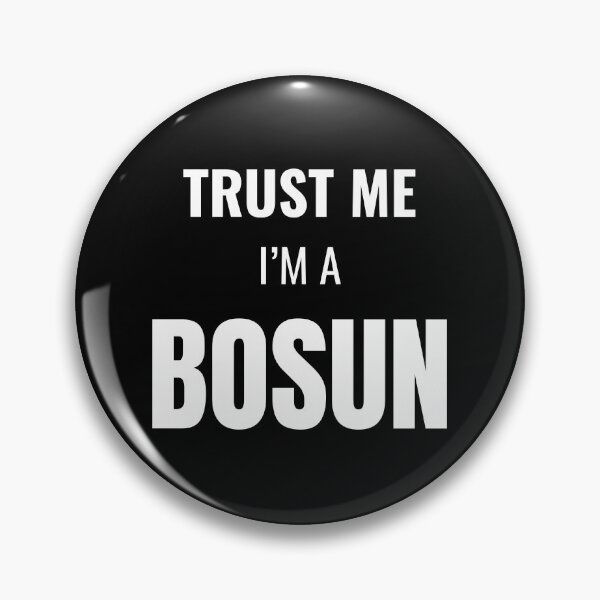 Item preview, Trust Me I'm a Bosun (White) designed and sold by ShipCrewNation.