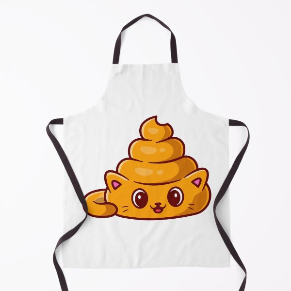 Item preview, Funny Poop Shape Golden Cat Emoji Cartoon designed and sold by ZhenKang Xiong.
