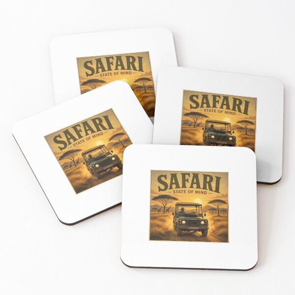 Item preview, Safari State Of Mind Adventure Design designed and sold by Mugged & Inspired.