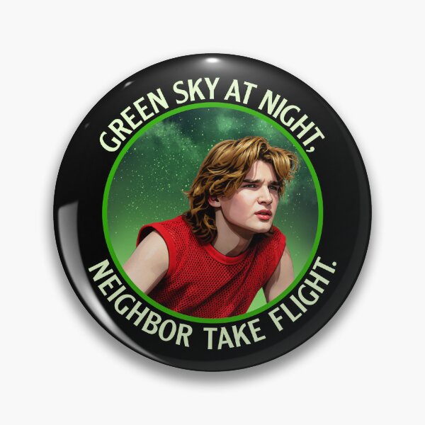 Item preview, Green Sky At Night, Neighbor Take Flight - The Burbs designed and sold by darklordpug.