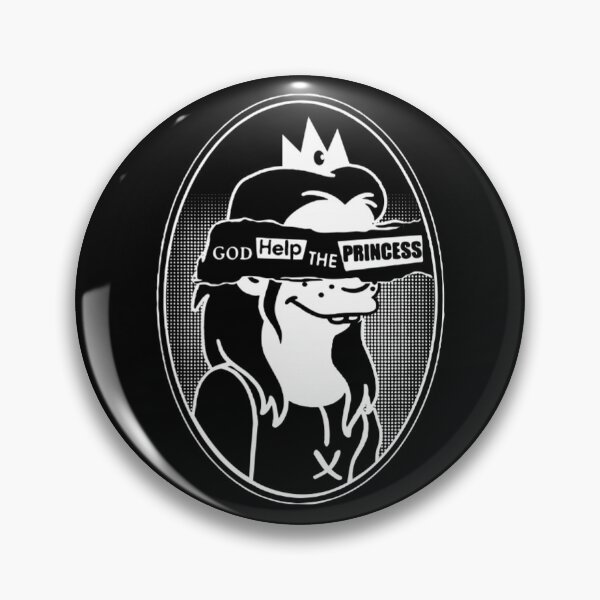 Item preview, God Help The Princess - Anarchy Fantasy Cartoon Mashup designed and sold by MrGlayga.