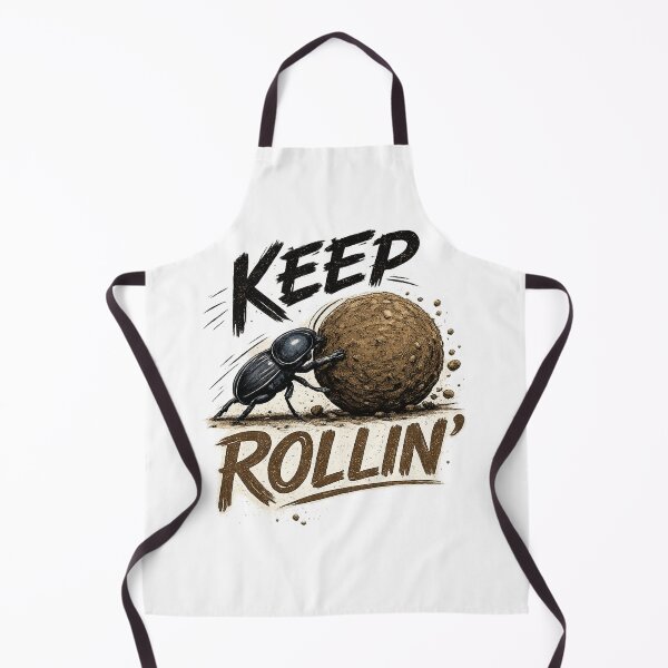 Item preview, Keep Rollin' Dung Beetle Motivation designed and sold by color4all.