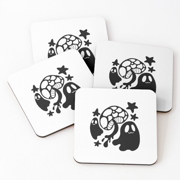 Item preview, Goth Ghosts & Mushrooms designed and sold by mcrow-creations.