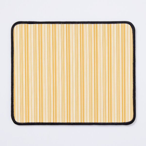 Item preview, Uneven Yellow and White Stripe Pattern designed and sold by iCraftCafe.