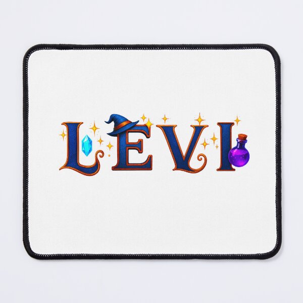 Item preview, SPELLBOUND NAMES COLLECTION – ✨ LEVI ✨ – STORYBOOK SPELLCASTER DREAMS designed and sold by WheelieGdArt.