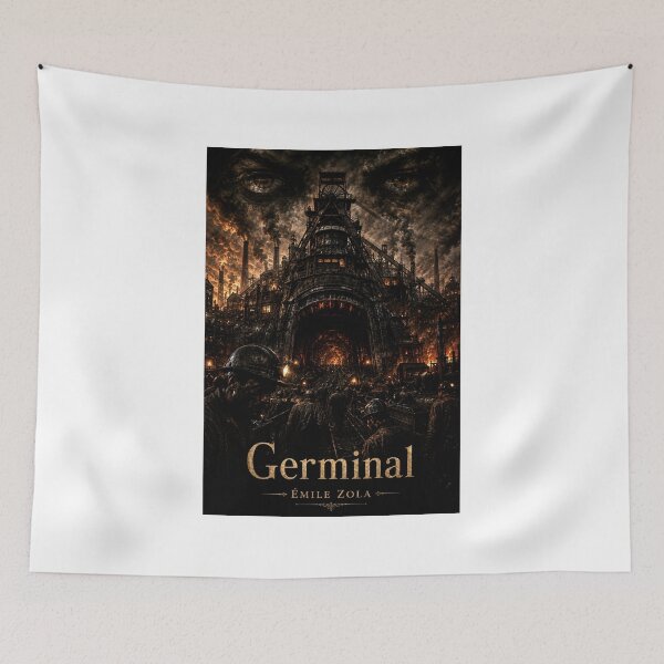 Item preview, Germinal - Émile Zola - French literature - Father of realism designed and sold by Substance_life.