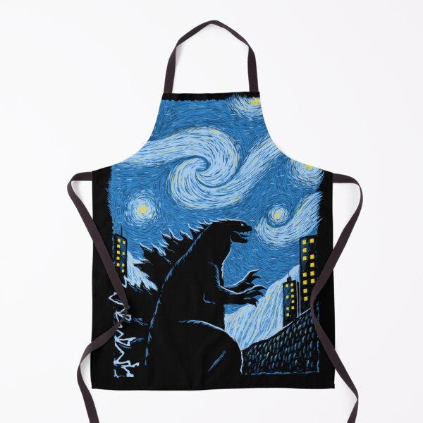 Item preview, Starry Kaiju - Vincent Van Gogh Monster Parody designed and sold by MrGlayga.