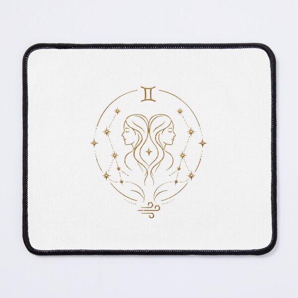Item preview, Gemini, golden astrological sign of the zodiac designed and sold by breveindu.