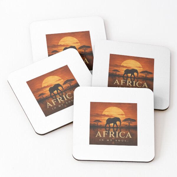 Item preview, Africa In My Soul Sunset Design designed and sold by Mugged & Inspired.