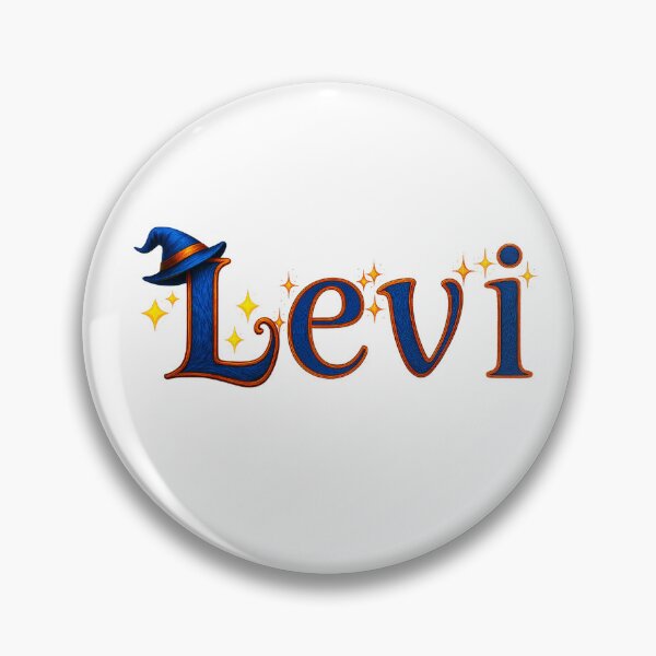 Item preview, SPELLBOUND NAMES COLLECTION  – ✨ LEVI ✨ – STORYBOOK SPELLCASTER DREAMS designed and sold by WheelieGdArt.