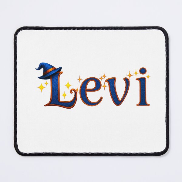 Item preview, SPELLBOUND NAMES COLLECTION – ✨ LEVI ✨ – STORYBOOK SPELLCASTER DREAMS designed and sold by WheelieGdArt.