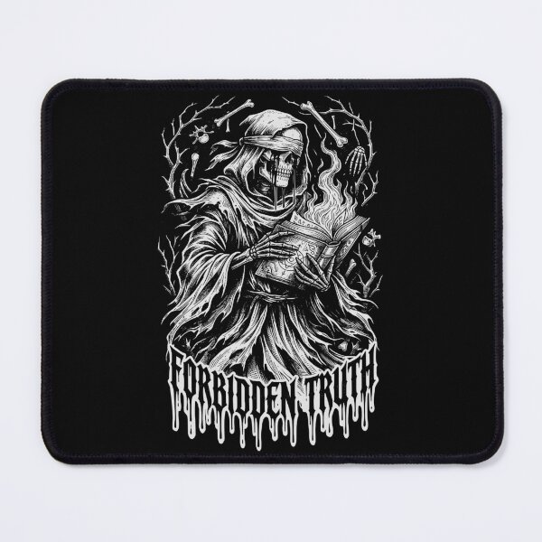 Item preview, Forbidden Truth - Dark Fantasy Grim Reaper Illustration designed and sold by LockjowArt.