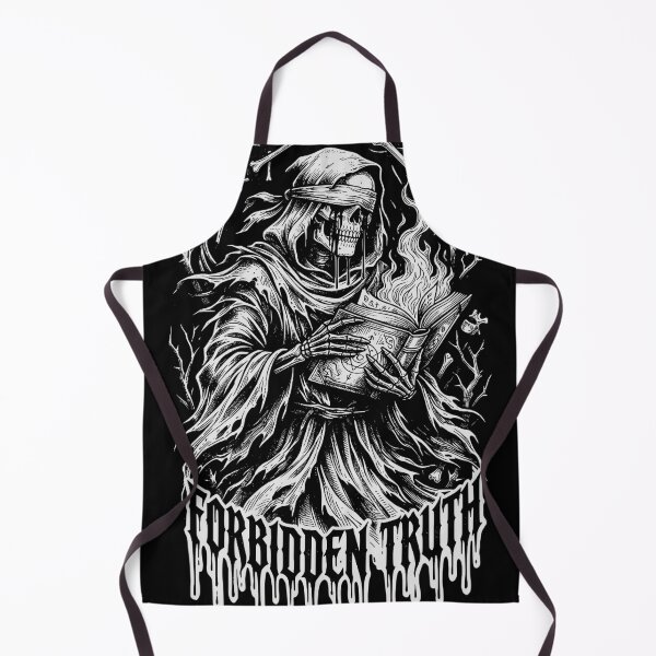 Item preview, Forbidden Truth - Dark Fantasy Grim Reaper Illustration designed and sold by LockjowArt.