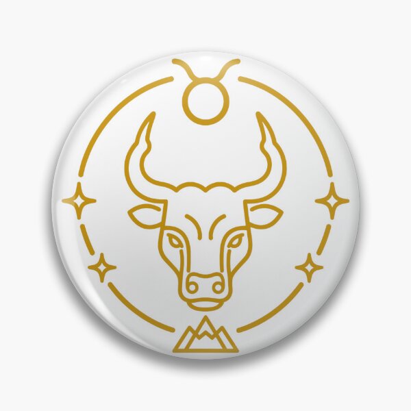 Item preview, Golden astral Taurus of the zodiac designed and sold by breveindu.
