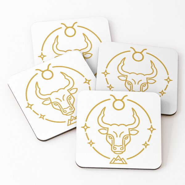Item preview, Golden astral Taurus of the zodiac designed and sold by breveindu.