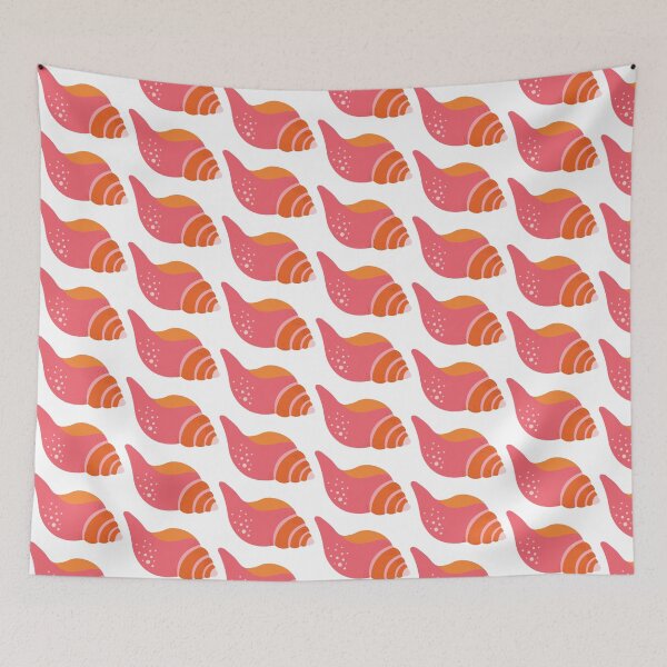 Item preview, Pink and Orange Shell  designed and sold by BetweenForms.