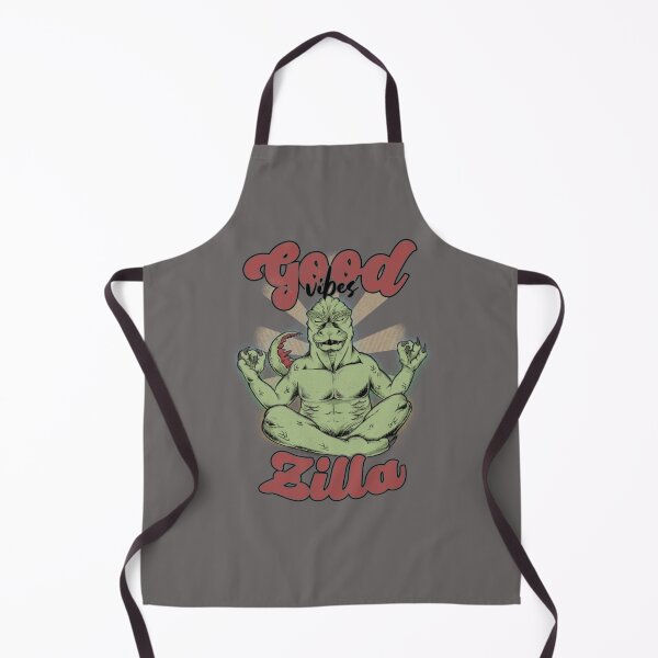 Item preview, Good Vibes Zilla - Meditating Kaiju Yoga Parody designed and sold by MrGlayga.
