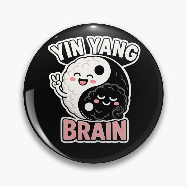 Item preview, Yin Yang Brain Cute ADHD Meme Shirt designed and sold by VibeOffline Studio.