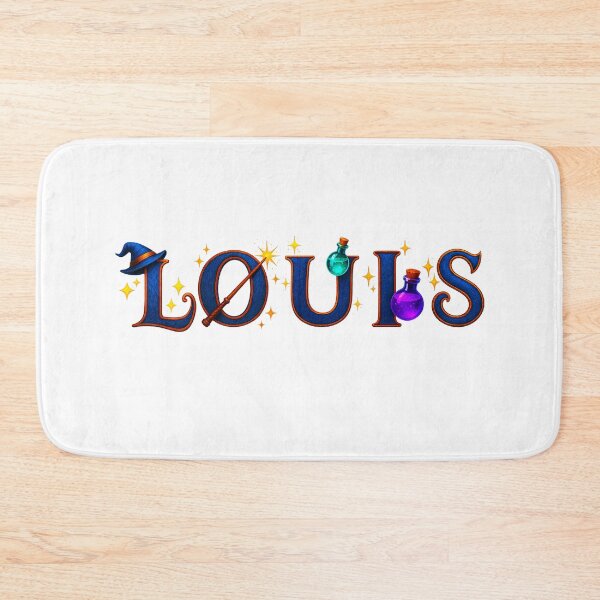 Item preview, SPELLBOUND NAMES COLLECTION  – ✨ LOUIS ✨ – STORYBOOK SPELLCASTER DREAMS designed and sold by WheelieGdArt.