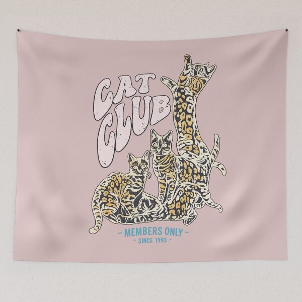 Item preview, Cat Club designed and sold by LuloCreative.