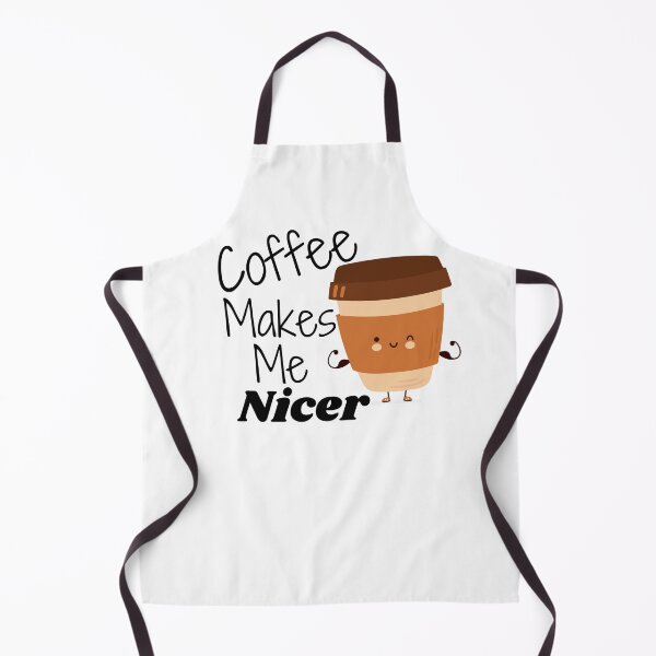 Item preview, Coffee Makes Me Nicer designed and sold by LuveraxArt.