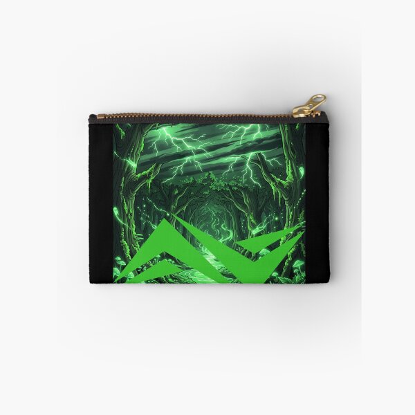 Item preview, Neon Forest Storm – Electric Green Vision designed and sold by DervoTeck2767.