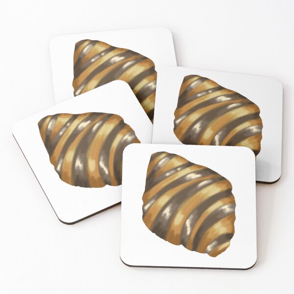 Item preview, Chocolate Croissant // Soft Brush Pastries designed and sold by DanielleFishIll.