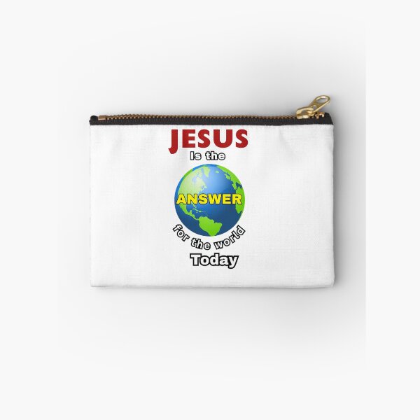 Item preview, Jesus Is the Answer for the World Today Inspirational Christian Typography designed and sold by LaurieCreations.