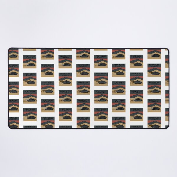 Item preview, Fort Bliss El Paso Desert Tank Minimalist Military Art designed and sold by DuckOddity.