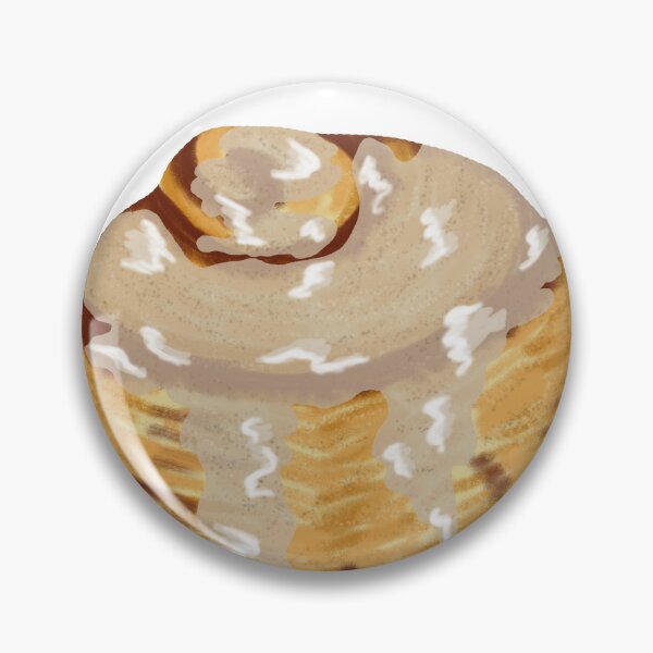 Item preview, Cinnamon Roll // Soft Brush Pastries designed and sold by DanielleFishIll.