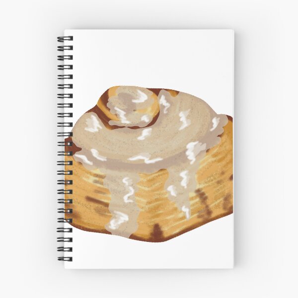 Item preview, Cinnamon Roll // Soft Brush Pastries designed and sold by DanielleFishIll.