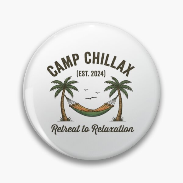 Item preview, Camp Chillax – Tropical Adult Retreat Hammock Design | Relaxation & Vacation Vibes designed and sold by LAForrest.