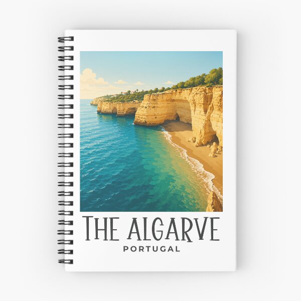Item preview, A Travel Print of The Algarve - Portugal designed and sold by StudioRedKoala.