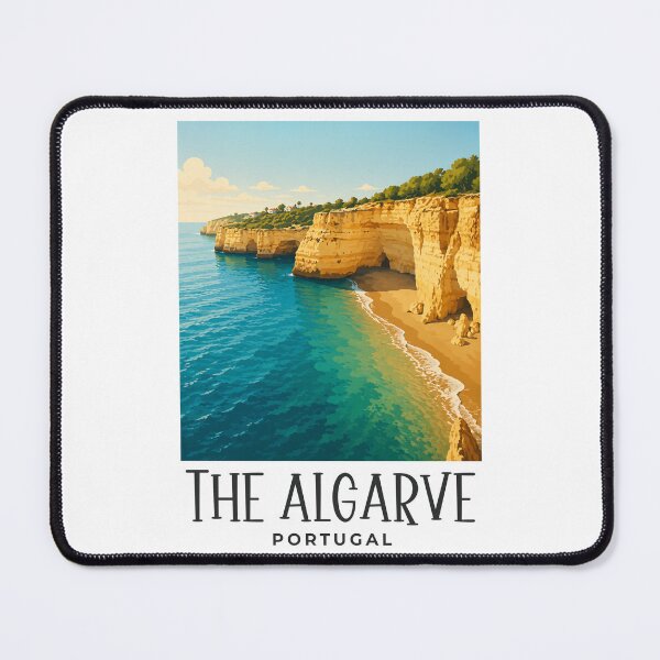 Item preview, A Travel Print of The Algarve - Portugal designed and sold by StudioRedKoala.