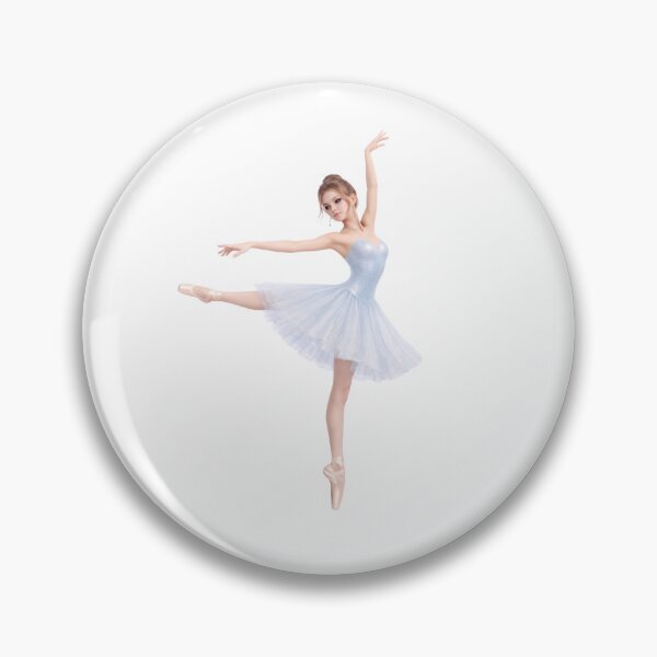 Item preview, Ethereal Blue Ballerina – Sparkly Ballet Dance Art designed and sold by MYPASSIONBG.