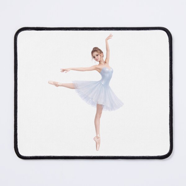 Item preview, Ethereal Blue Ballerina – Sparkly Ballet Dance Art designed and sold by MYPASSIONBG.