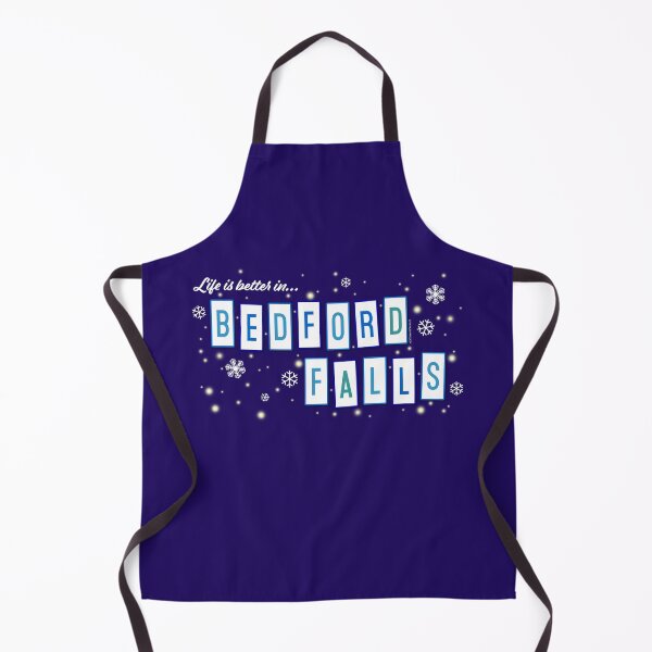 Item preview, Life Is Better In Bedford Falls Blue designed and sold by Normbot2000.